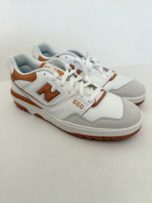 New Balance 550 Mens Size 12 White Burnt Orange Vintage Brown | eBay
