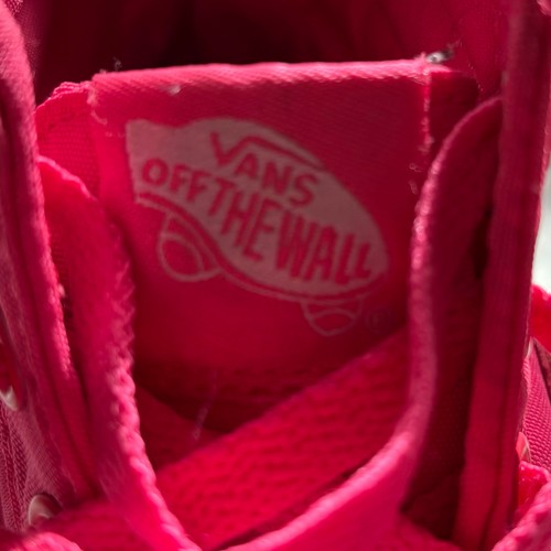 Vans Neon Pink Sk8-Hi Schuhe Größe Herren 8,5 Damen 10 - Bild 4 von 12