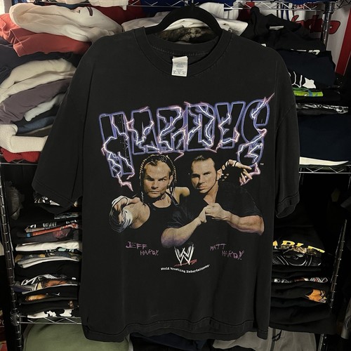 T-Shirt WWE Jeff Hardy - Design 'Pand Your Imagination' Hardy Boyz - Taille S - Occasion Très Bon état