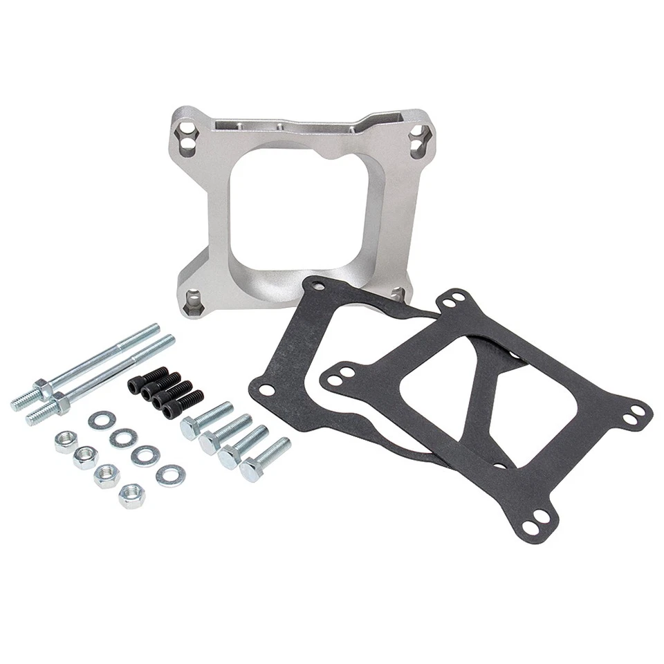 Carburador de carburador abierto de 3/4" junta de carburador de aluminio de 4 barriles a 4 barriles 2bbl-4 Foto 3 de 4