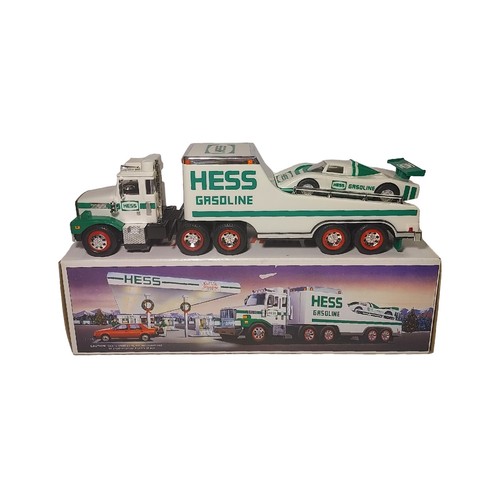 1988 HESS Toy Truck and Racer - Lights Work