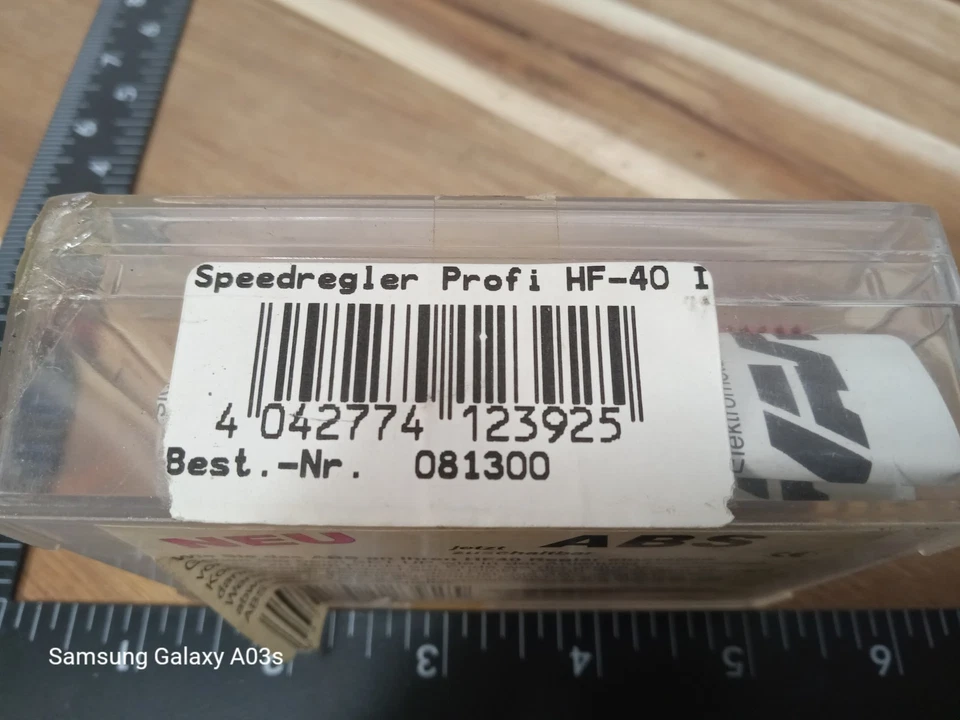 Speedregler Profi HF-40 I Electronic Speed Controller - Image 2 of 3