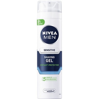 1x NIVEA MEN SENSITIVE Sanftes Rasiergel 200ml