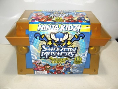 Ninja Kidz Shadow Masters Mystery Chest  (17 Surprises Inside!) Collect them all