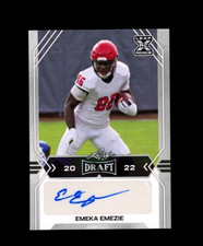 2022 Leaf Trading Cards BA-EE2 Emeka Emezie RC Auto