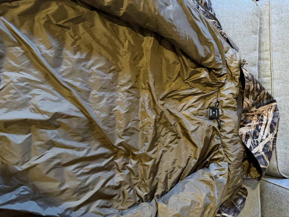 Banded Mossy Oak Original Shadow Grass Camo White River Wader Jacket Men's XL - Image 3 of 4