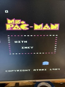 Atari 7800 Video Game Console S-video Mod - Controllers And Games