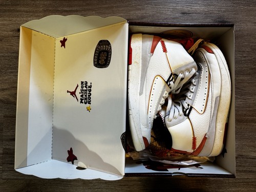 Jordan 2 Maison Chateau Rouge Sneakers 8