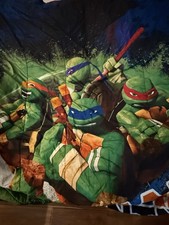 Nickelodeon Ninja Turtles In Training twin comforter Plus Flat  Fitted Sheets