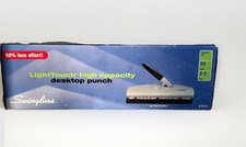 Swingline LightTouch High Capacity Desktop Hole Punch 2-3 Holes up to 20 Sheets