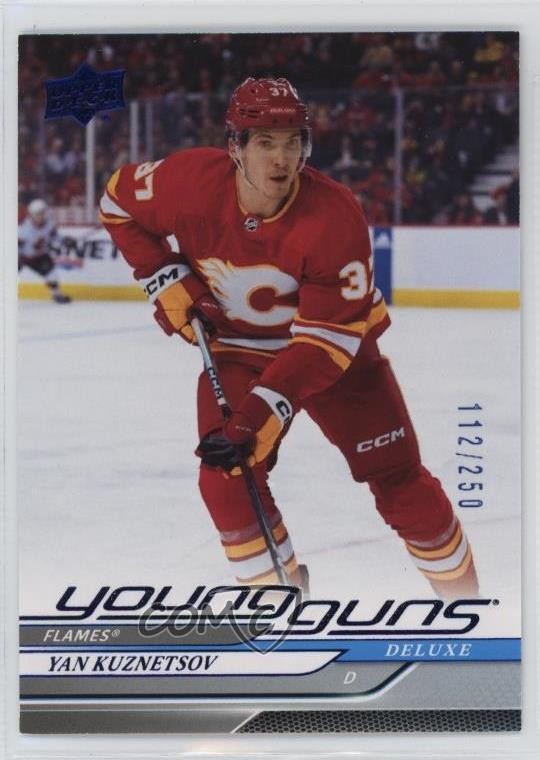 2024-25 Upper Deck Series 1 Young Guns Deluxe /250 Yan Kuznetsov #235 Rookie RC