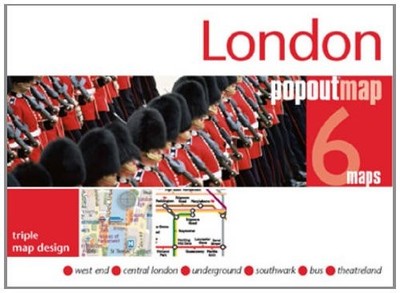 London PopOut Map: 3 PopOut Maps in One..., PopOut Maps