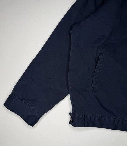 Vintage Honda Mechanic Work Parts Delivery Jacket Blue | XXL image 3