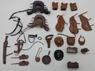 Vtg Lot of Marx Johnny West Toy Parts and Accessories - READ