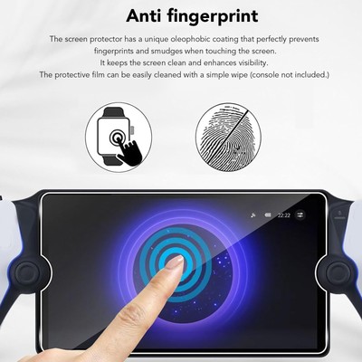 4x Screen Protector 9H Hardness Transparent HD Clear Tempered Glass Screen P Fit