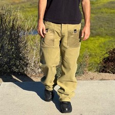 Helmut Lang Tracker Lo Easy Jeans in Pale Moss SZ 31