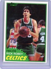 1981-82 Topps - Rick Robey #76E 76 East Boston Celtics Basketball Card