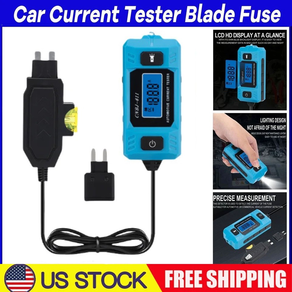 Automotive Circuit Fault Probe Tester Portable High-Precision 20A 48V Car Tester