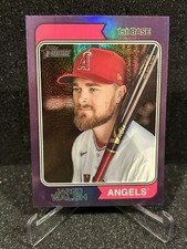 2023 Heritage Base Chrome Hot Box Purple Refractor #368 Jared Walsh Angels