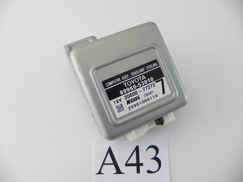 2003 LEXUS IS300 HEADLAMP LEVELING CONTROL MODULE 89960-53010 +++ A43 - Picture 1 of 3