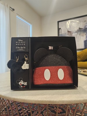 DISNEY Mickey Mouse 3 Piece Gift Set Crossbody Bag And 2 bag  display picture 1