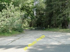Photo 6x4 Gated entrance to Bett's Covert and poultry farm Ickburgh  c2015