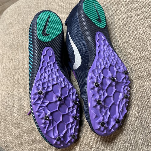 Size 9.5 - Nike Zoom Rival M 9 Obsidian Wild Berry 2021 - Picture 7 of 7