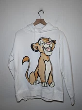 Disney Lion King Simba White Hoodie Small