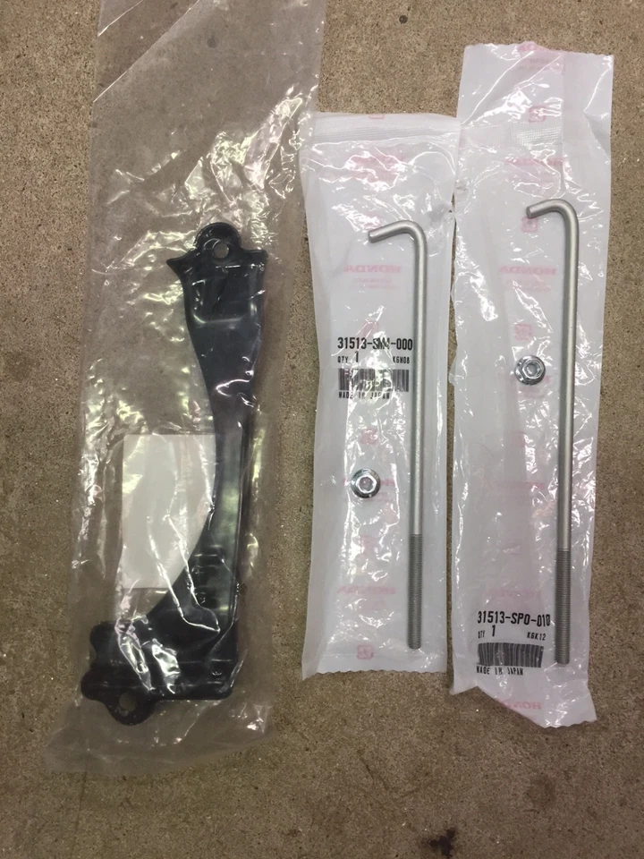 Kit de retención de batería de 4 cilindros genuino OEM Honda Accord 94-02 placa de acoplamiento Prelude SS0 Foto 3 de 3