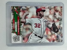 Aaron Barrett 2020 Topps Holiday Baseball - #HW189 - Washington Nationals