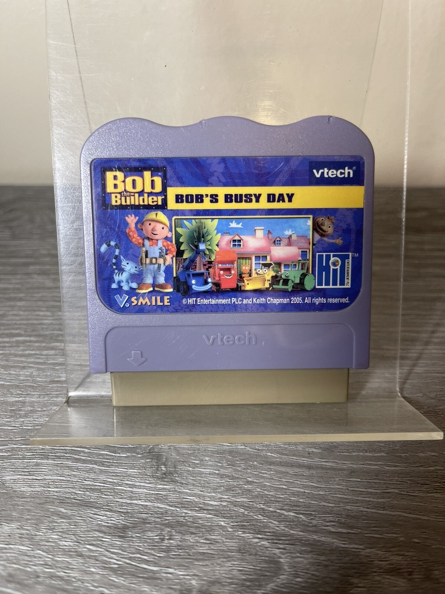Vtech Replacement Bob the Builder BOB'S BUSY DAY Game Cartridge