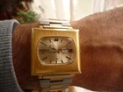 Vintage SEIKO 5 Automatic  6119-5400.  Gold plated, Original Bracelet