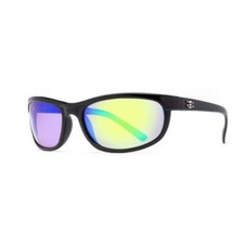 New Authentic Calcutta Rockpile Sunglasses Black Frames/ Polarized Green Mirror