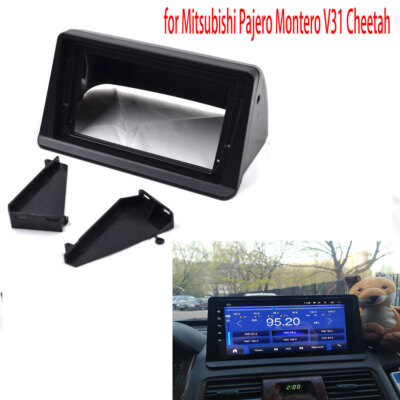 9 Inch Car Radio Fascia for Mitsubishi Pajero Montero V31 Cheetah Kingbox