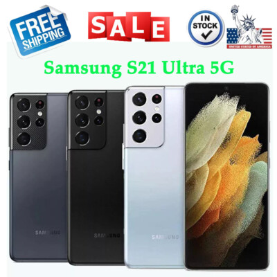 New Samsung Galaxy S21 Ultra 5G 12GB+128GB SM-G998U