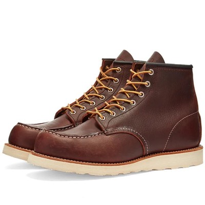 Red Wing 8138 Heritage Work 6 Moc Toe Boot Briar Oil Slick