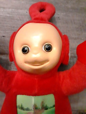 Vintage Teletubbies POE 13" Stuffed Plush Kids Toy Flamingo TV Hologram PBS KIDS