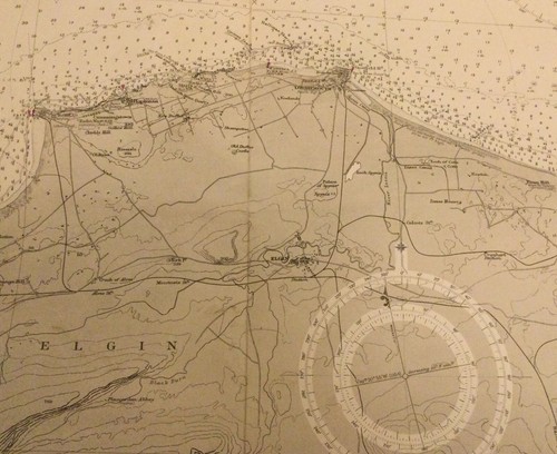 VINTAGE ADMIRALTY CHART No.3547. LOGIE HEAD to TARBERT NESS. 1914 Edn - Picture 9 of 13