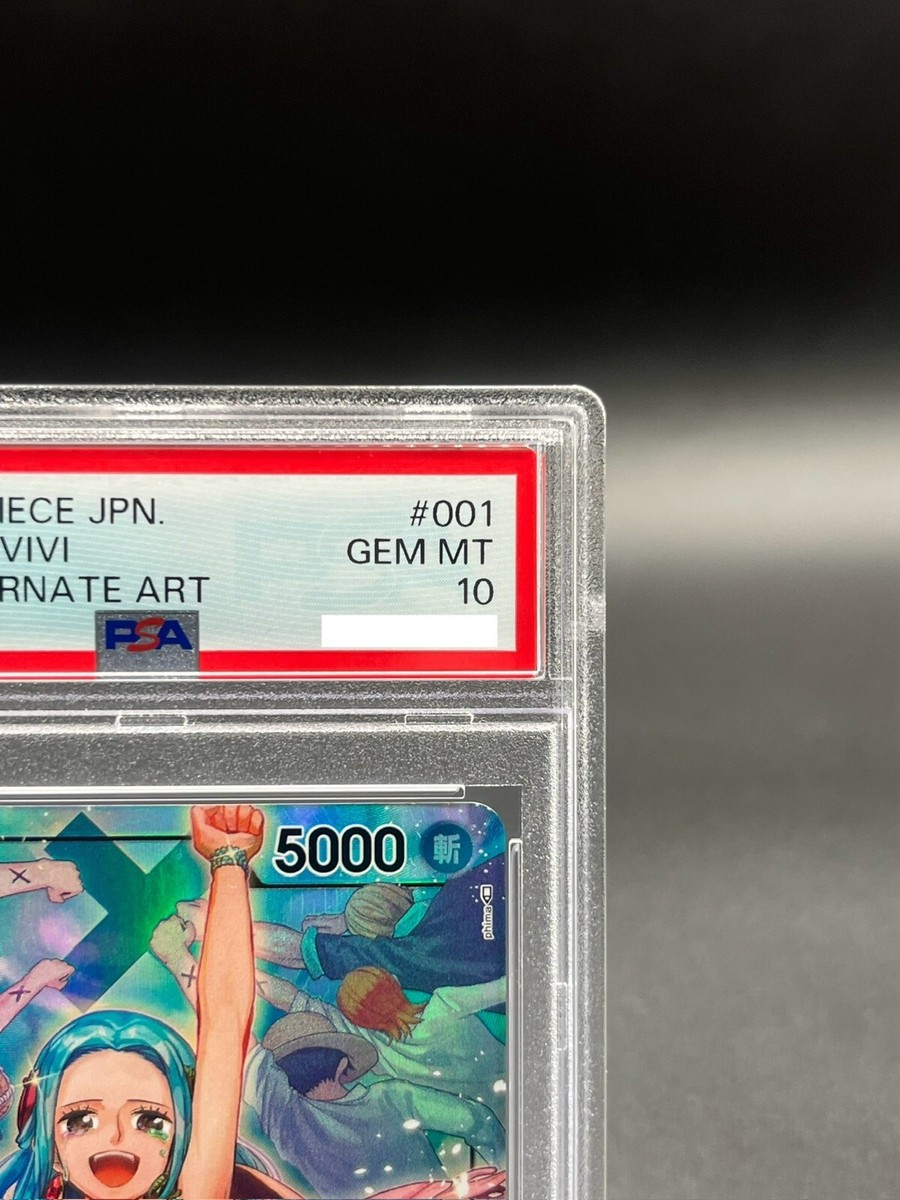 PSA 10 Nefeltari Vivi OP04-001 Kingdoms of Intrigue ONE