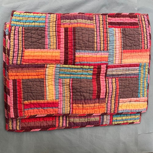 The Company Store Set Of 2 Patchwork Multicolored Cabin Rustic Pillow Shams
