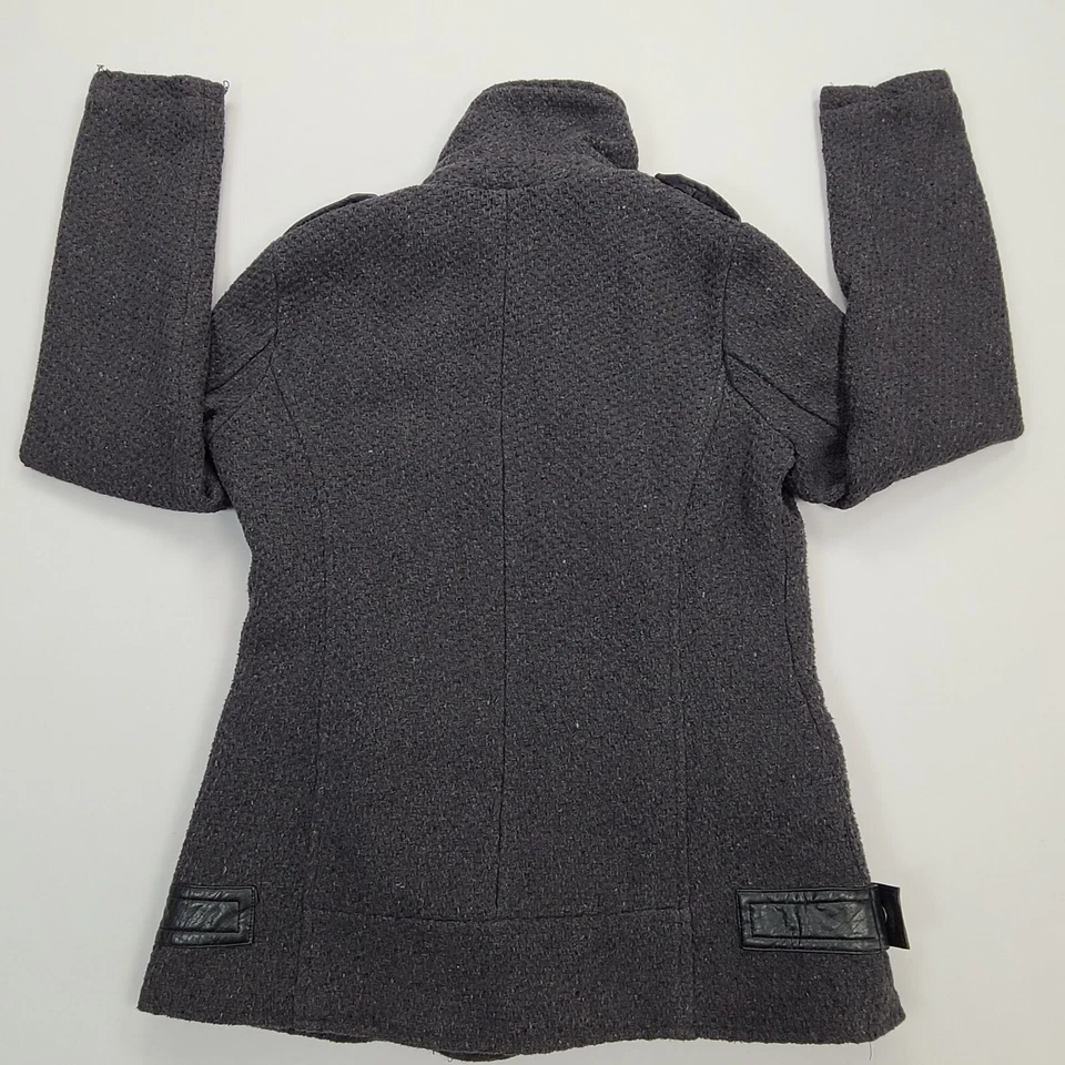 Yoki Sweater Womens Small Gray Heather Full Zip Outdoors Casual Stylish Ladies - Image 2 of 4