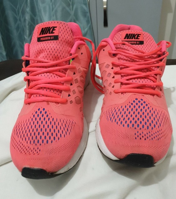 Size UK 10 - Nike Air Zoom Pegasus 31 Pink - 654486-600 for sale online | eBay