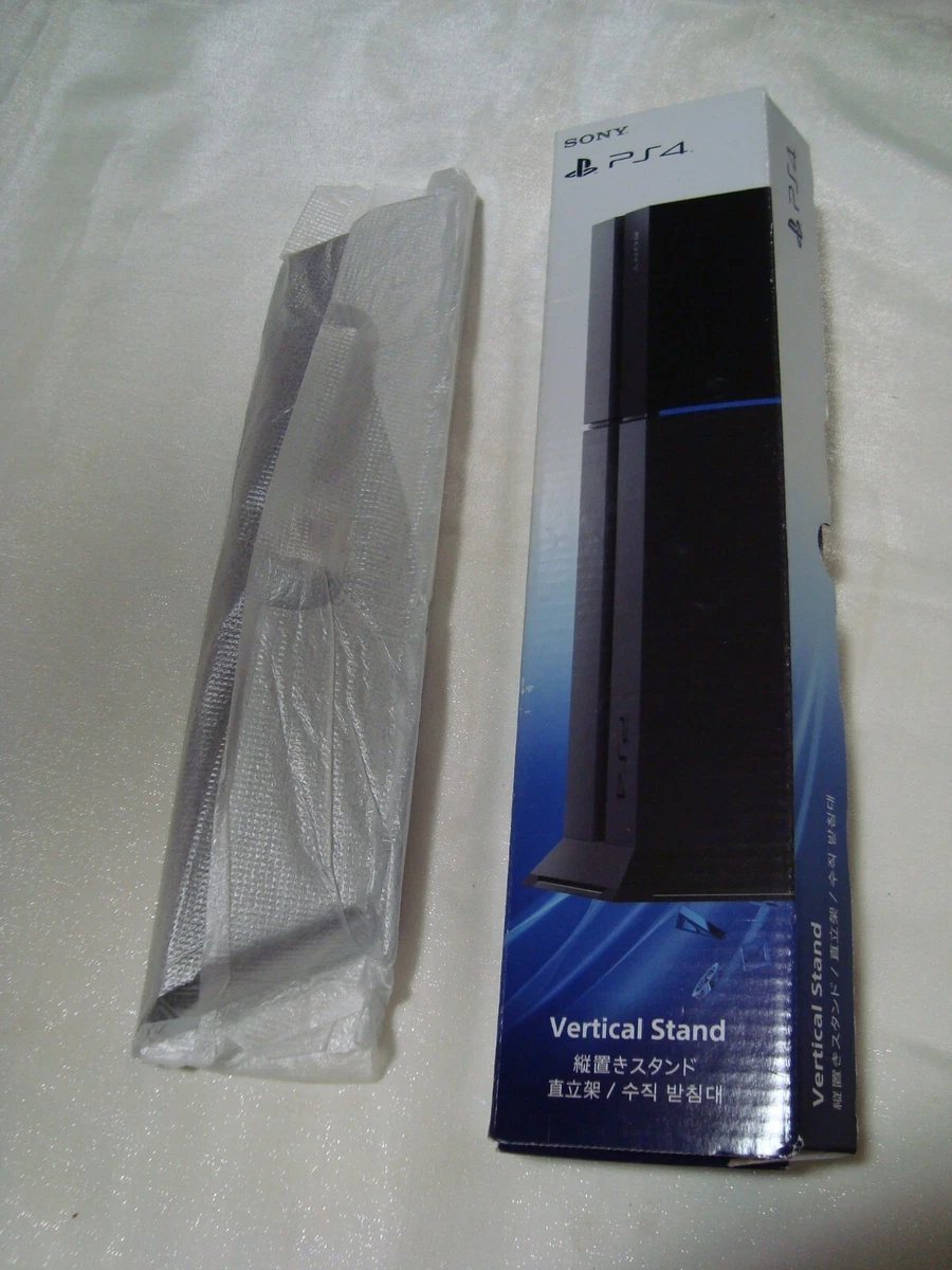 kærlighed ventilator pulsåre Official SONY PlayStation 4 Black Vertical Console Stand PS4 CUH-ZST1 Boxed  | eBay