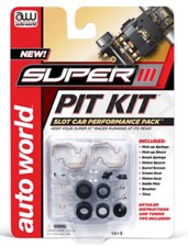 Auto World  Super lll Pit Kit  Slot Car Performance Pack  Fits AFX, AW, JL