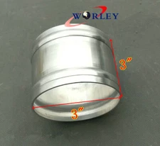 76mm 3" inch Aluminum Pipe Intercooler Straight Pipe Turbo Hose length=76mm