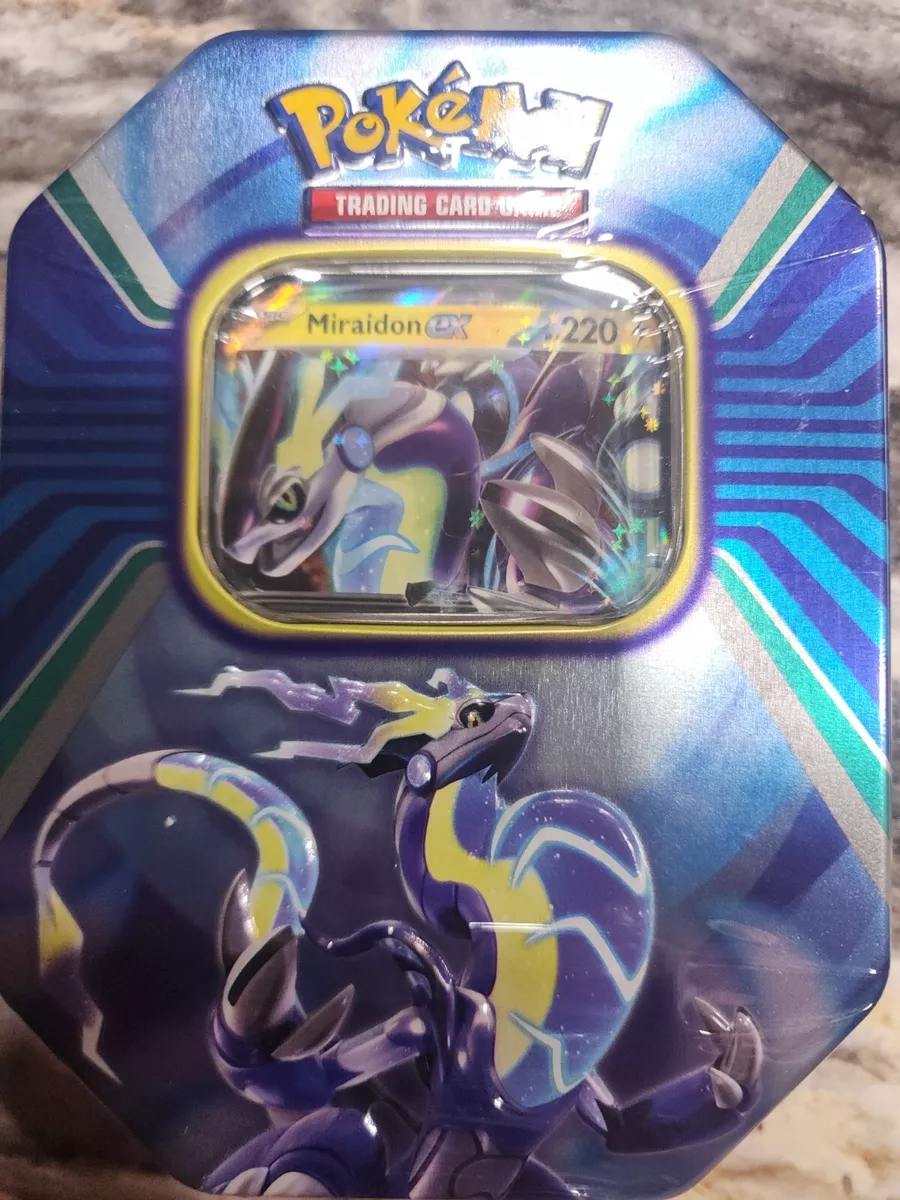 Pokémon TCG Legends of Paldea Miraidon EX Tin 