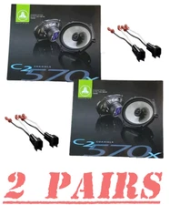 JL Audio 6X8" (5X7") Front & Rear Car Speaker Kit for 1999-2014 Ford F-150, 250