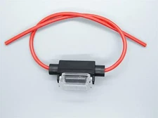 1x Cable Connector Fuse Holder for Mini Plug Fuses Waterproof Max 30A