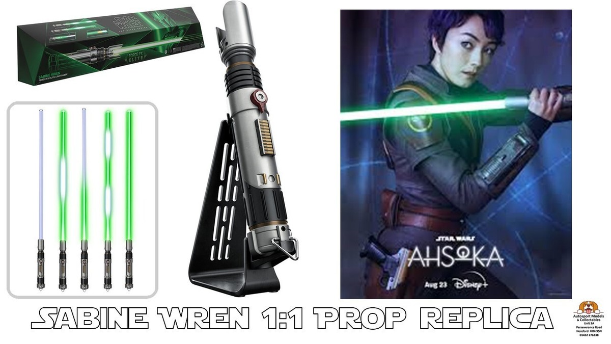 Star Wars The Black Series ~ Sabine Wren Force FX Elite Electronic