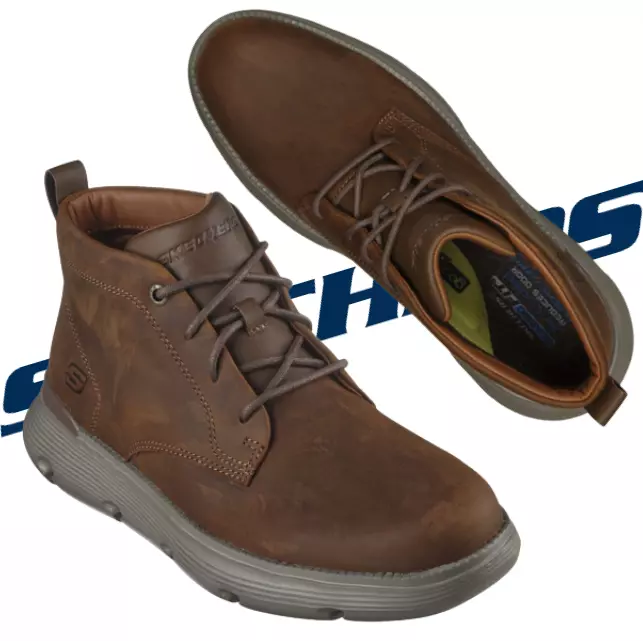 Cheap skechers mens clearance boots